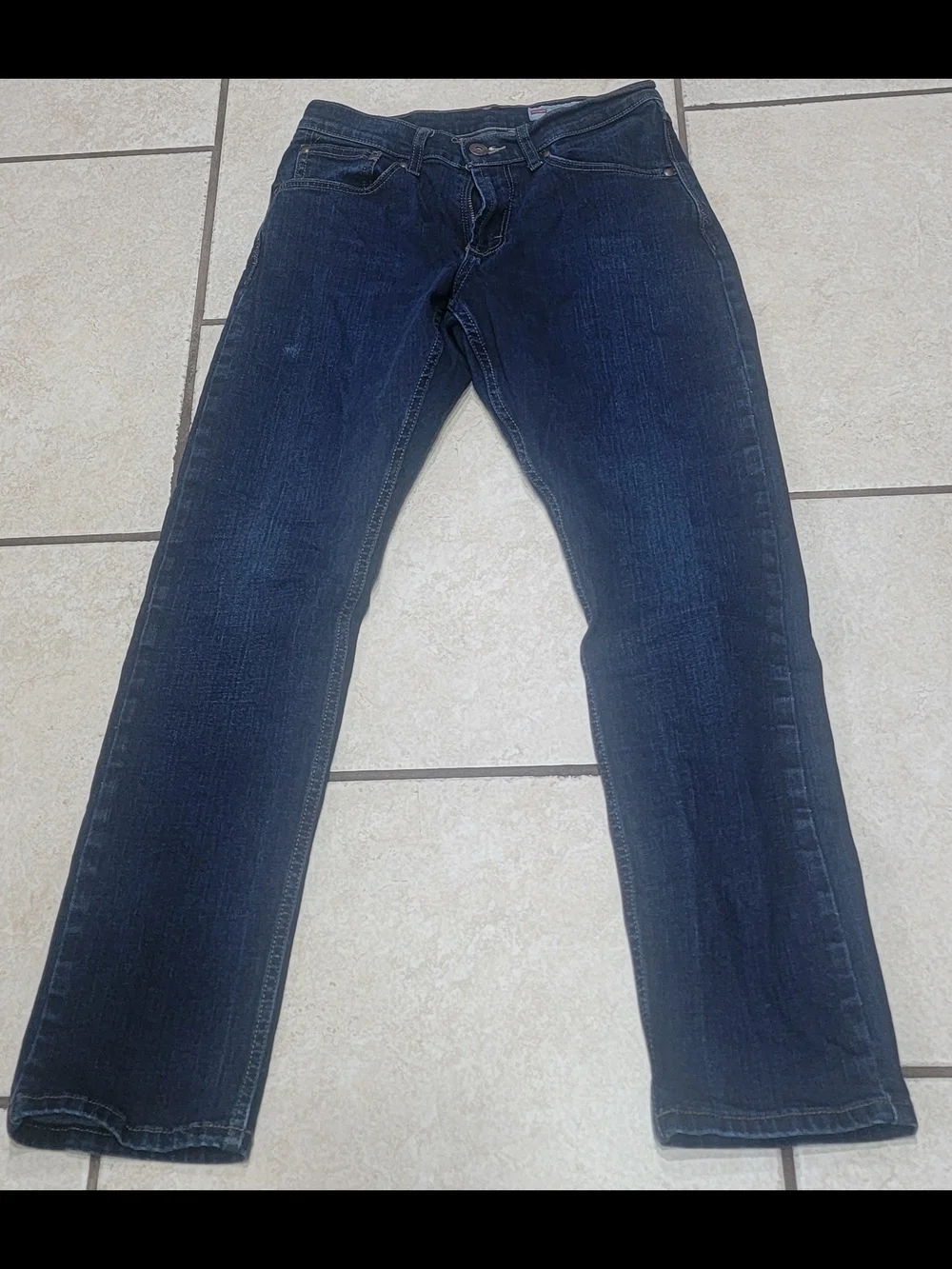 Wrangler Dark Blue Denim Jeans Size 28x30